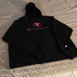 Black sweatshirt from Champion
